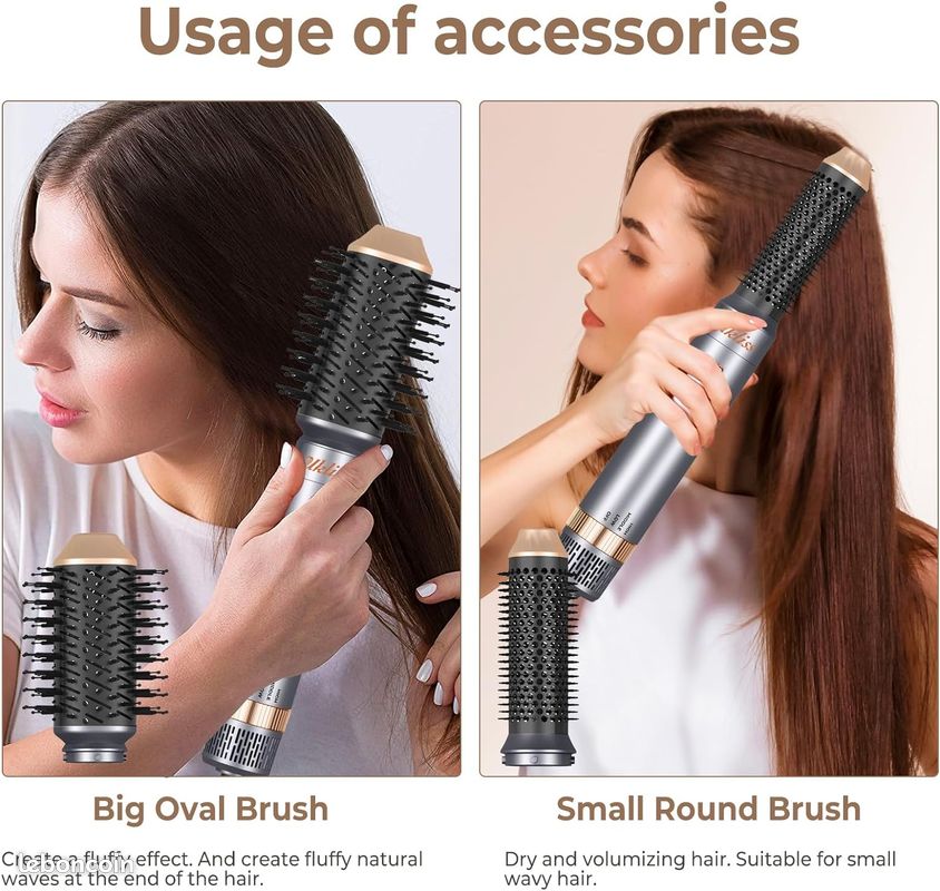 Ukliss Hair Styler, Airstyler 6 IN 1, Brosse Soufflante, Seche Cheveux avec Boucleur a Cheveux à Air (image 4)