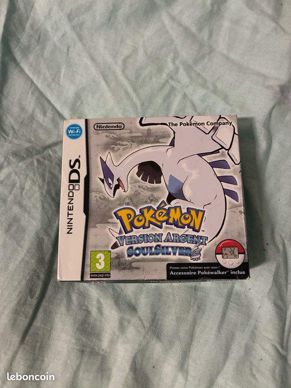 Pokémon Argent SoulSilver Sur Nintendo DS - Jeu Vidéo - Édition Argent