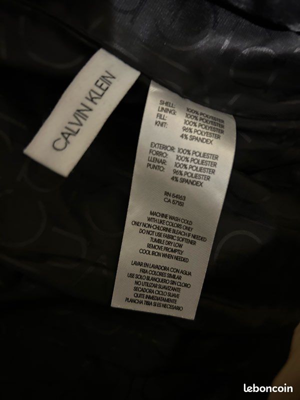 Veste blouson homme Calvin Klein taille S (image 4)