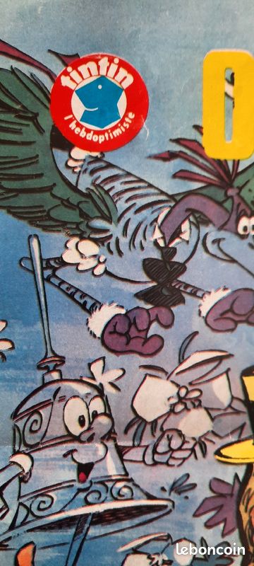 Affiche Bd Olivier Rameau, journal de Tintin (image 2)