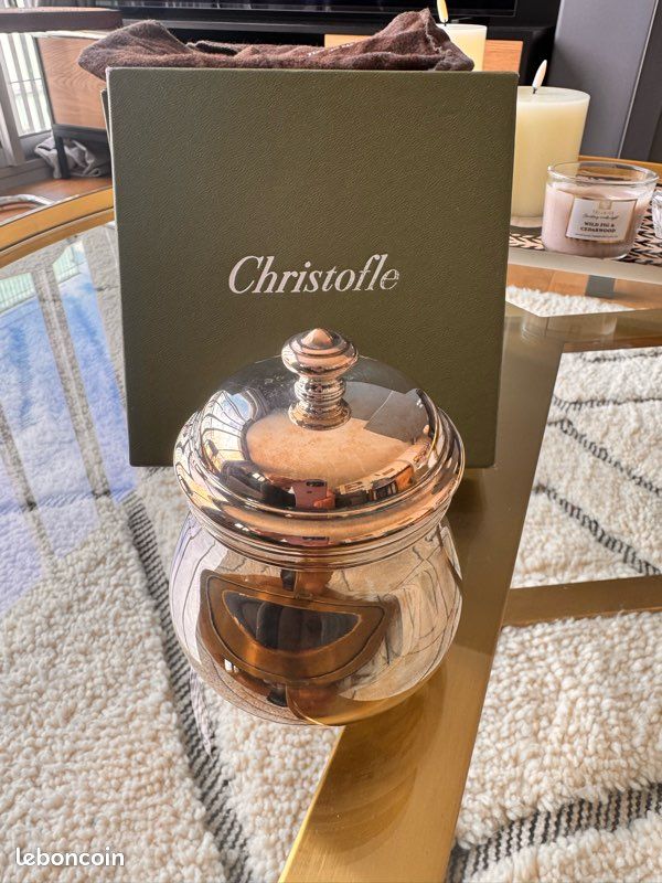 Sucrier + pince Christofle (image 2)