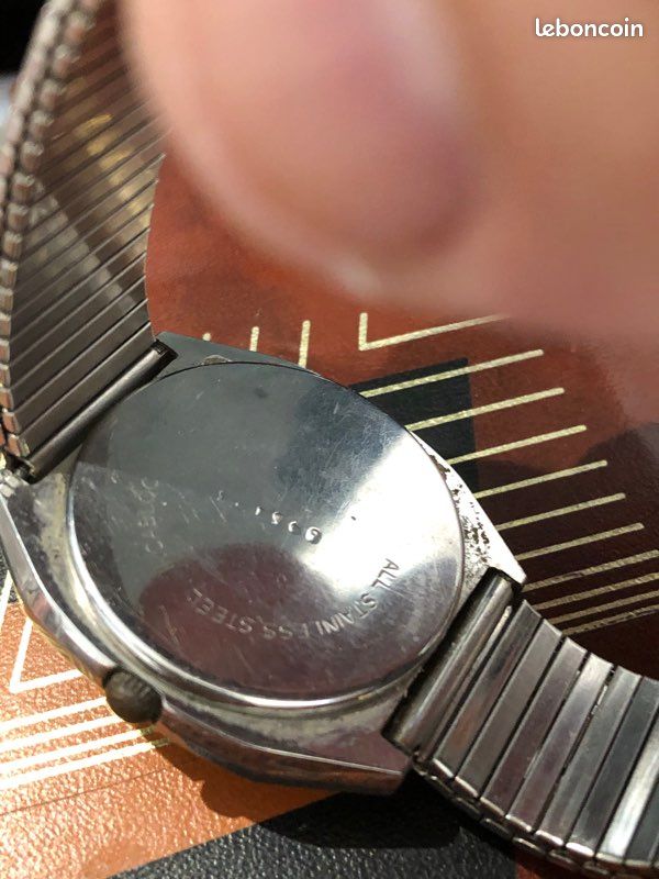 Montre vintage Carex authentique mouvement Quartz 1950 (image 5)