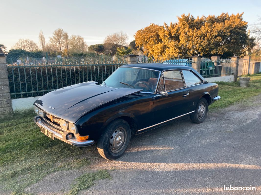 8000 Peugeot 504 Coupé 1972 1er propriétaire Véhicule à restaurer (image 1)