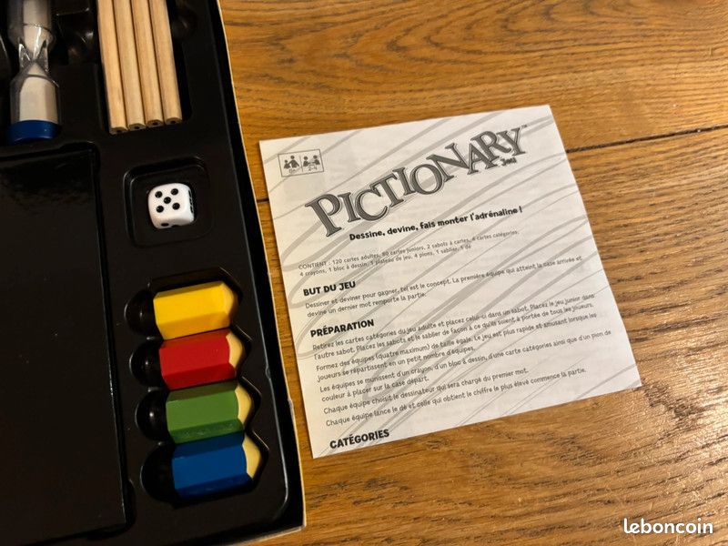 Jeu Pictionary Mattel (image 11)
