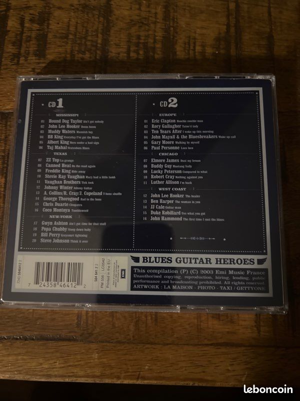 Cd blues guitar heroes (image 2)