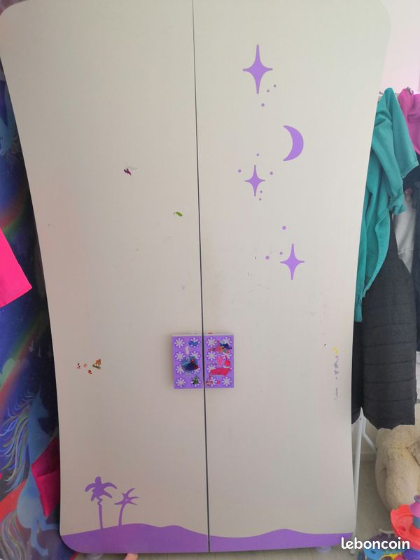 Lit + armoire enfant (image 2)
