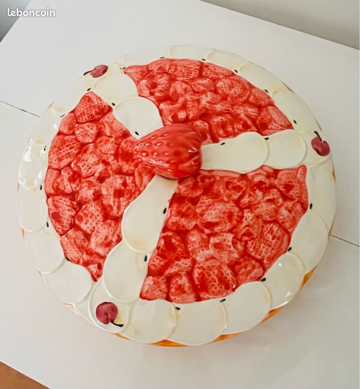 Plat à tarte en barbotine (image 2)