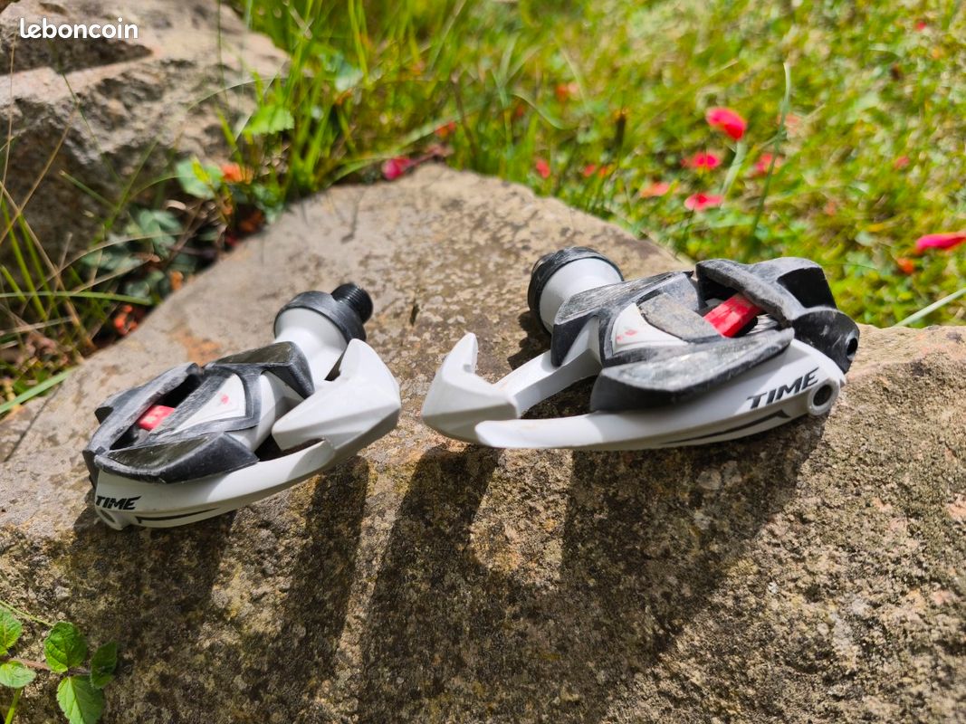 Pédales vélo route TIME Racer I Clic Carboflex - Équipements vélos