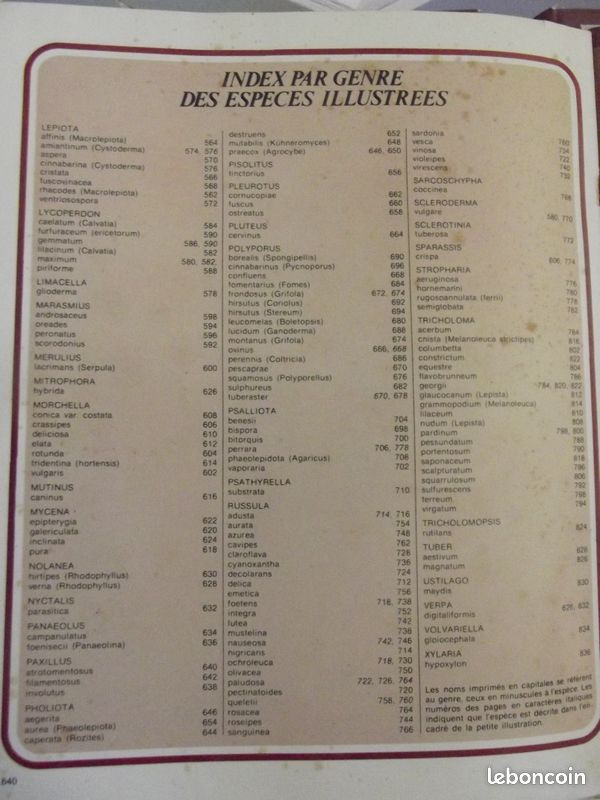 Livre les champignons de AàZ 3 Vol (image 7)