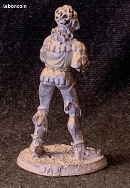 Figurine Ral Partha / Citadel – Magicien Debout Avec Cristal Et Strass – Neuf, 2 Pièces