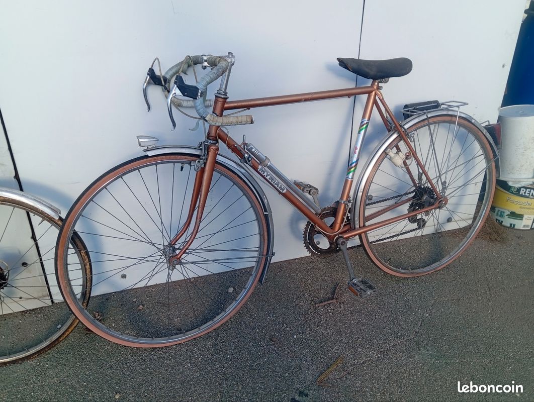 Vélo De Route Vintage Mercian Mixte - 57cm - 27 Vitesses - Acier 531 - Femme