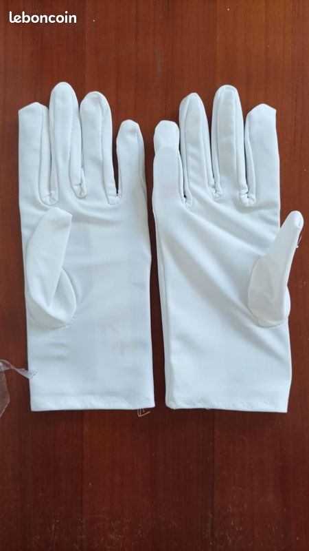 Gants blancs (image 3)