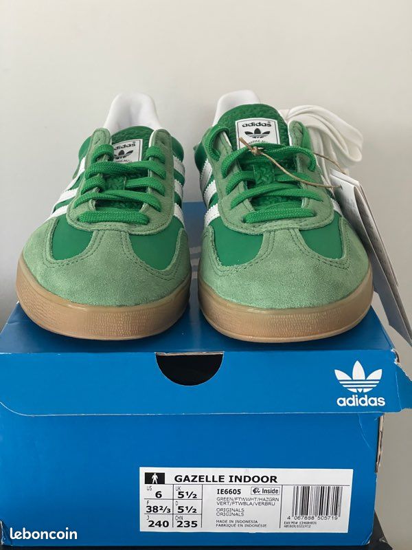 Sneakers Adidas Gazelle vertes - Chaussures