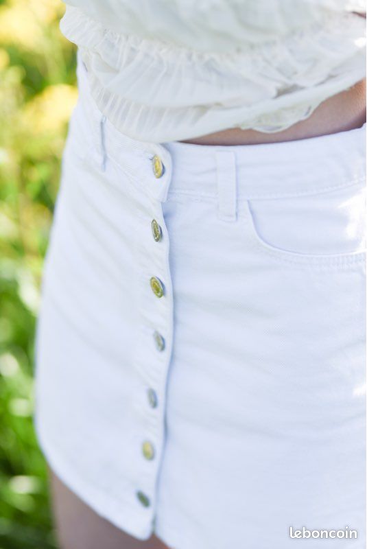 Jupe blanche jennyfer txs (image 2)