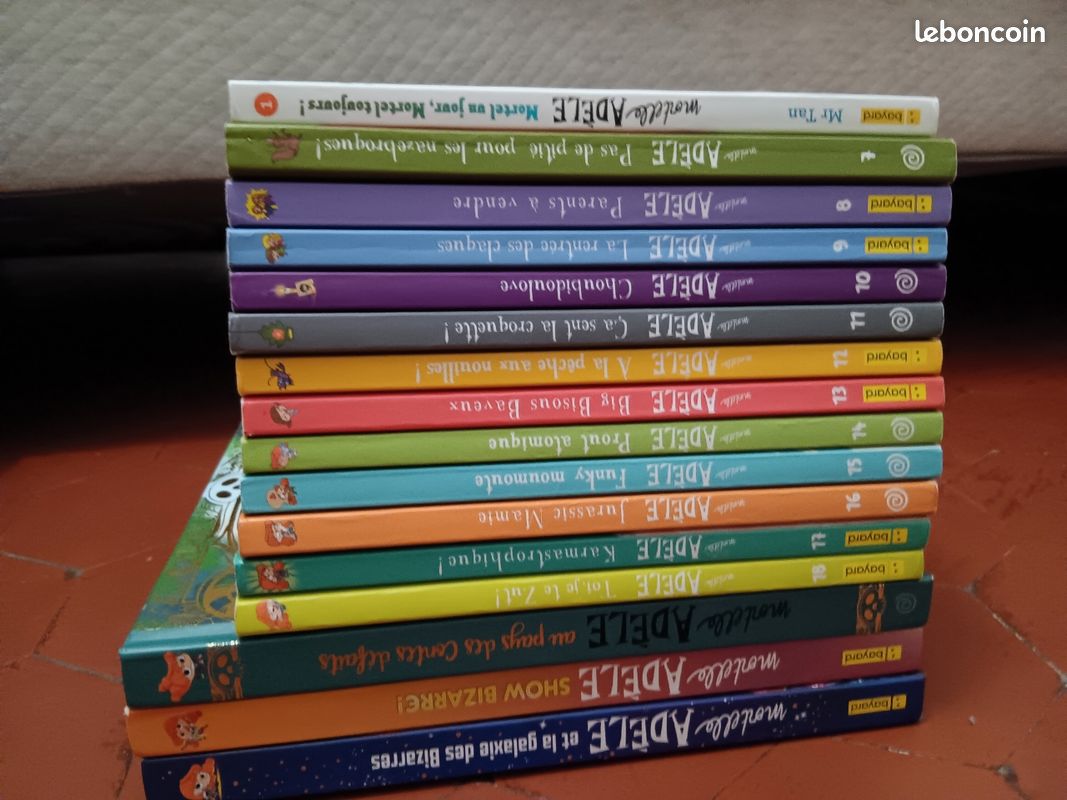 Collection Mortelle adèle de 7 à 18 avec hors serie - Livres