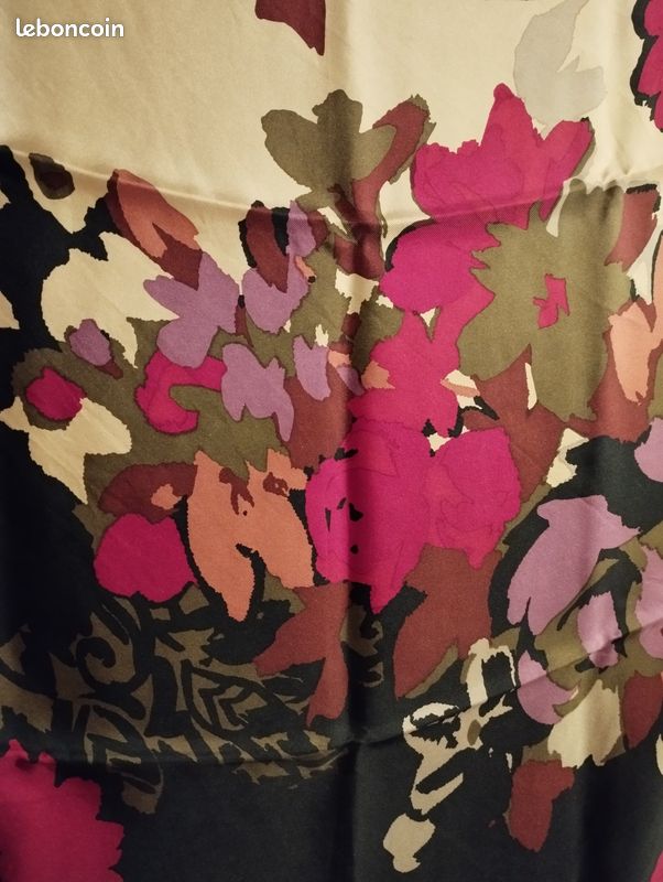 Foulard en soie JOSEF OTTEN LONDON - Etat neuf (image 6)