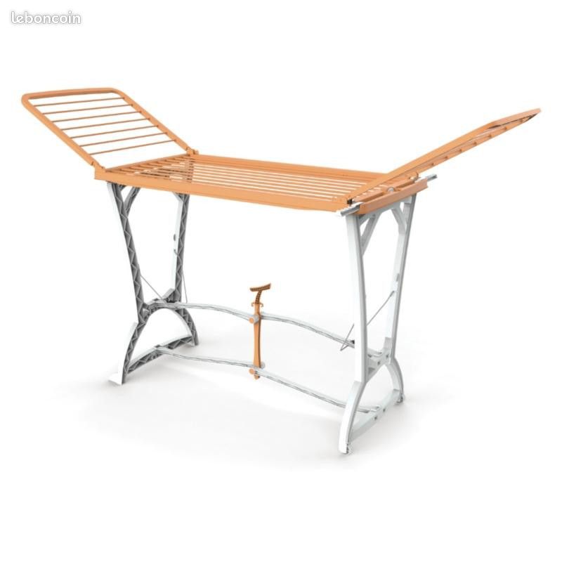 DESTOCKAGE - Etendoir - 198 x 60 x 116 cm - Orange - NEUF (image 1)