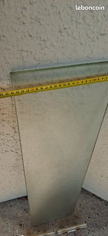 Tablette dessus de radiateur en verre (image 5)