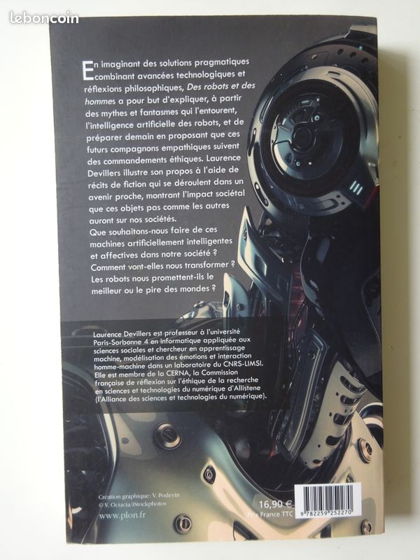 Des robots et des hommes. Mythes, fantasmes et réalités de Laurence DEVILLERS (image 2)