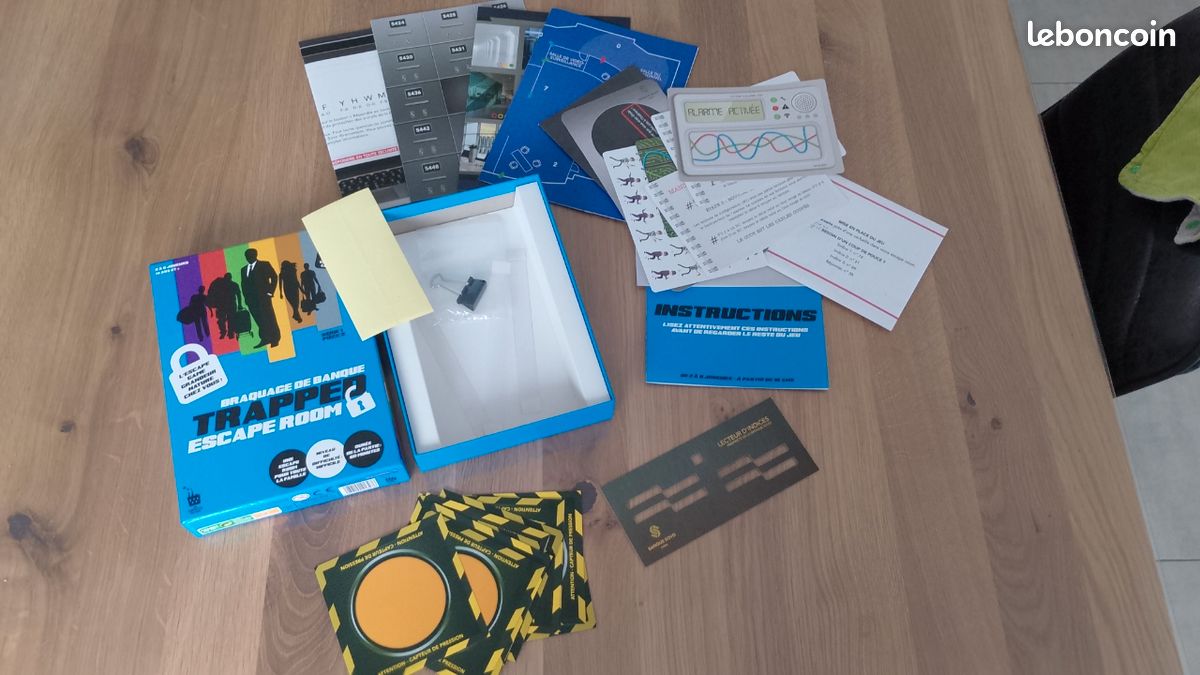 Coffret Trapped Escape Room - Braquage de banque (image 2)