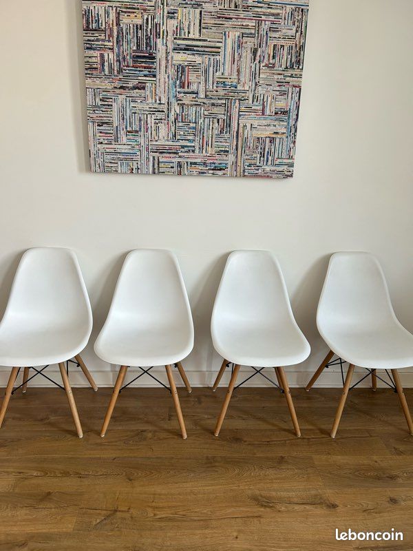 Lot 4 chaises (image 2)