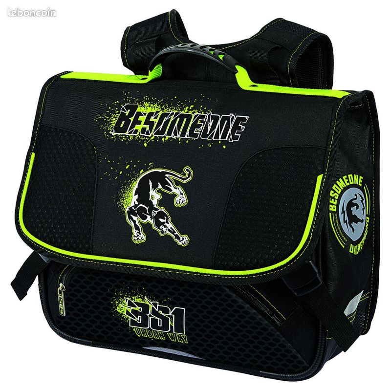Cartable CP/CE1/CE2 noir (image 1)