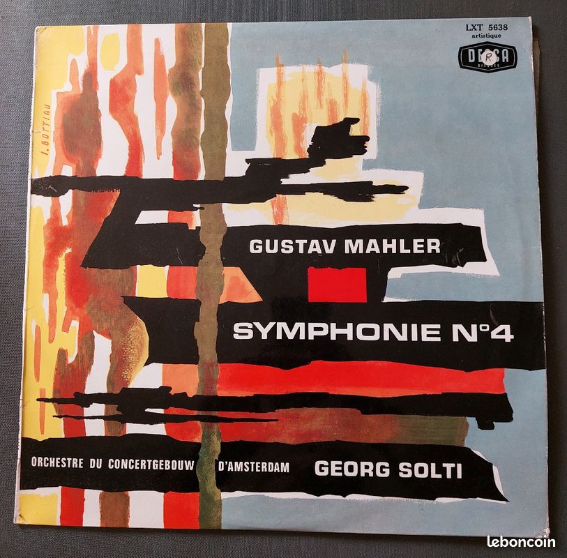 Vinyle 33t Gustav Mahler (image 1)