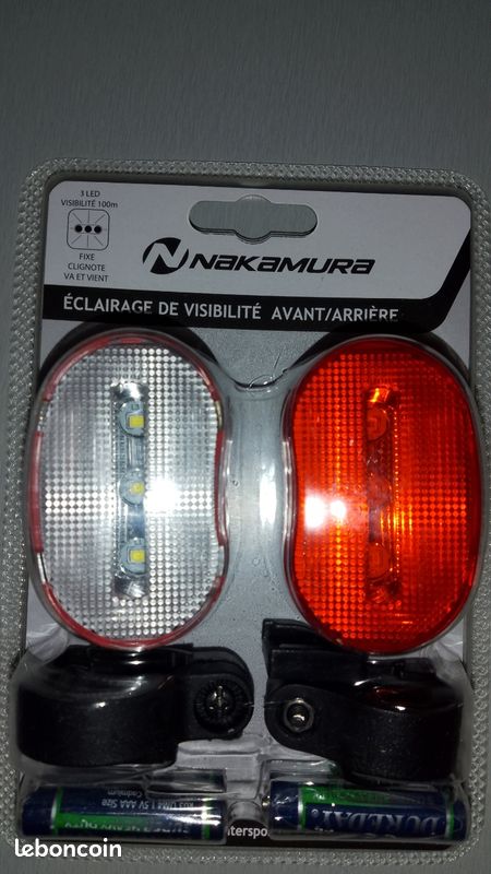 Lampe Vélo Ancienne NOVI - Éclairage Accessoire - Made In France - Vintage