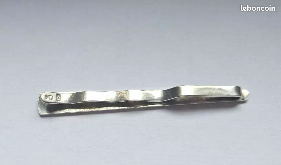 Ancienne Pince à cravate en Argent
