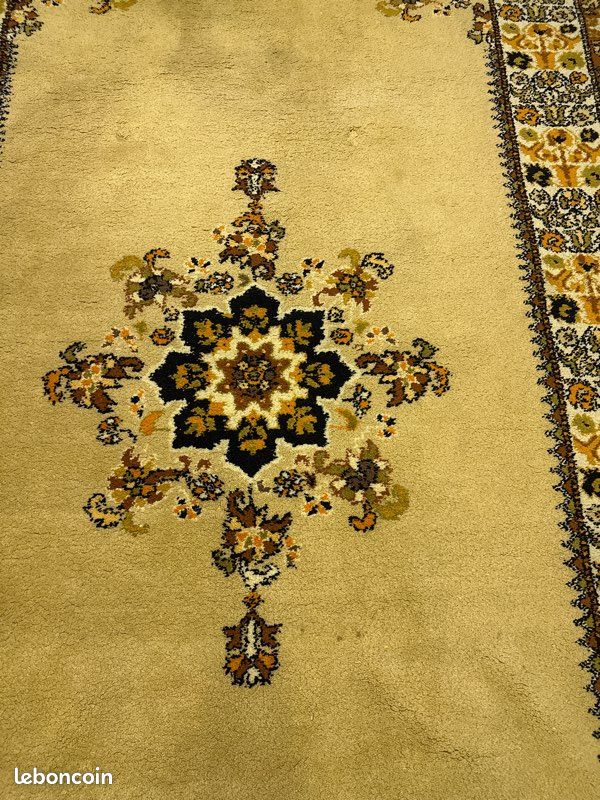 Tapis beige et marron (image 3)