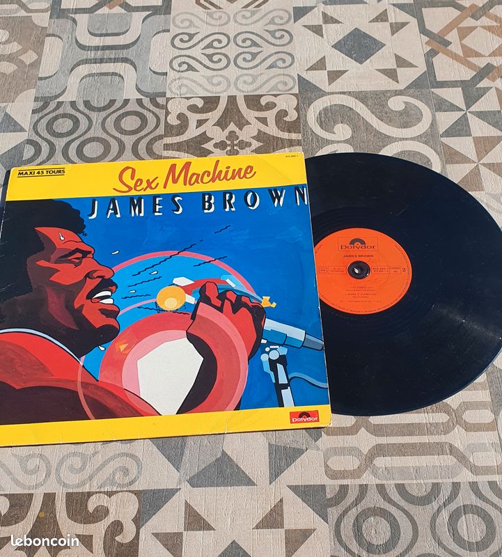 Disque vynil maxi 45 tours James Brown (image 2)