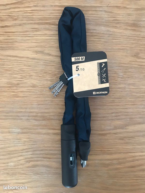 Antivol pour vélo (chaîne 70 cm) (image 1)