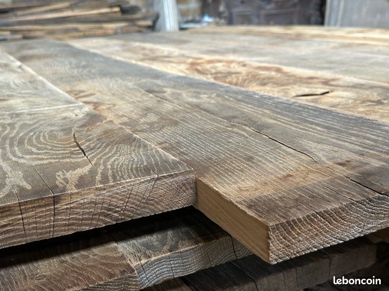Plancher de chêne grandes lames rustique (image 14)