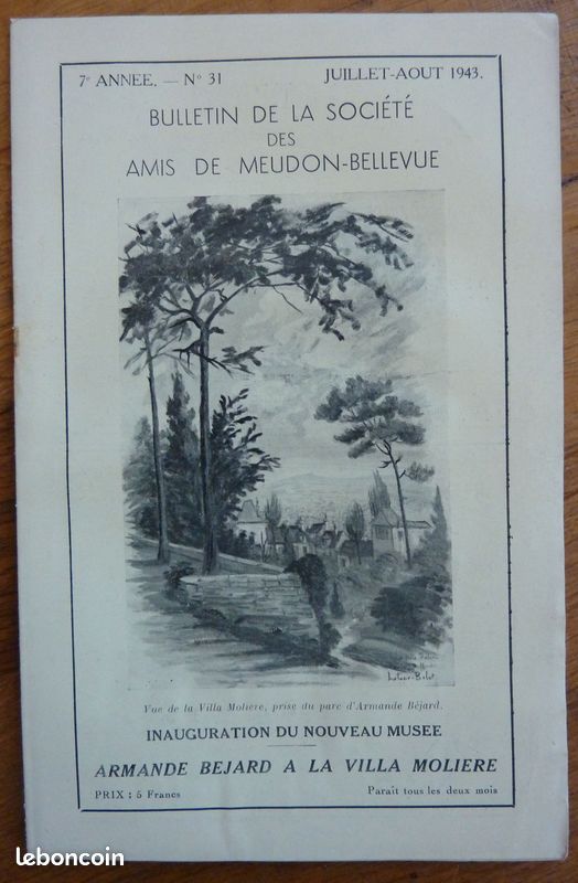 13 Bulletin de la société des Amis de Meudon-Bellevue (image 3)