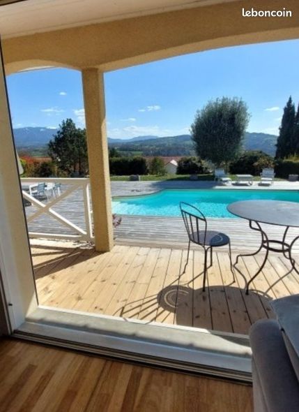 Vente | Maison contemporaine | 5p | 4ch | 122.07 m² | Lovagny | Expo Sud-Ouest | Terrasse · Balcon · Piscine (image 7)