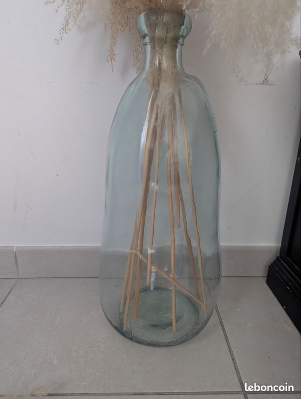 Vase en bouteille transparent (image 5)