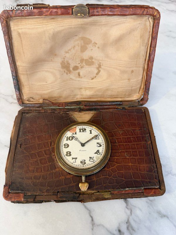 Montre De Poche Ancienne à Alarme - Marque Milan, Années 1920-1930, Acier, Occasion