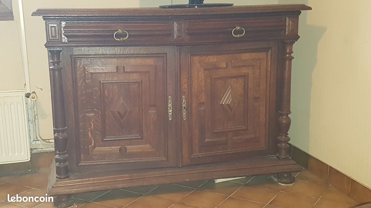 Meuble tv avec 2 portes (image 1)