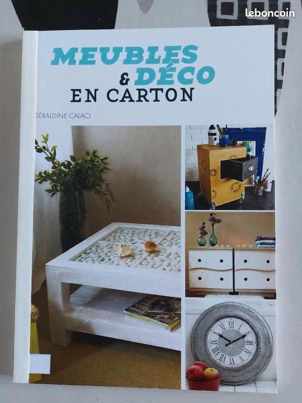 Livre apprentissage pour fabriquer meubles en cartons (image 1)