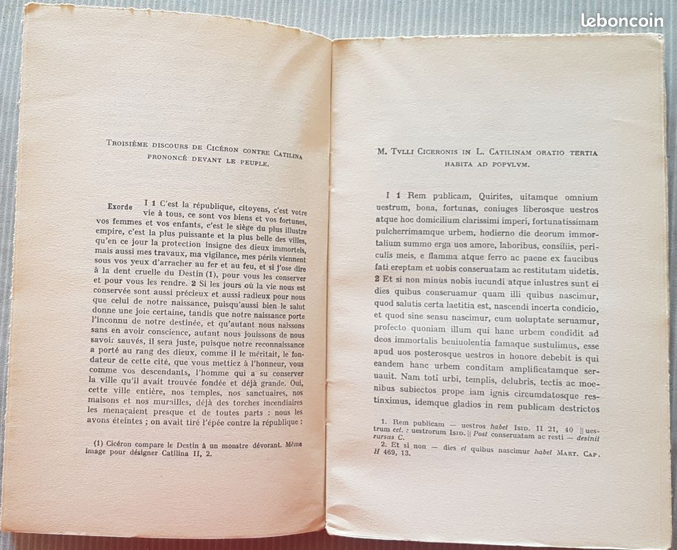 Cicéron - Discours – Tome X - Catilinaires- Collection Guillaume Budé Les Belles Lettres (image 5)