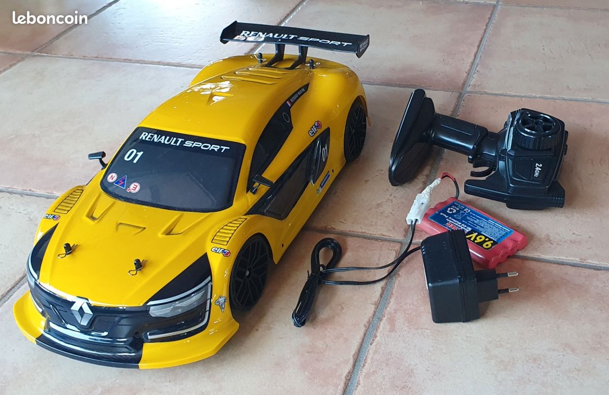 Voiture télécommandée - MONDO MOTORS - Alpine A110 GT4 - Echelle 1:24 - Bleu - Jeux - Jouets