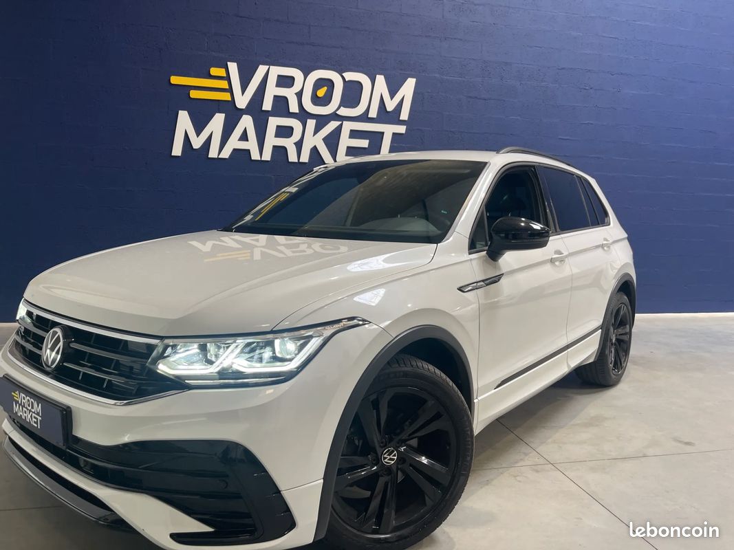 VOLKSWAGEN Tiguan 2.0 TDI 150ch R-Line - 2022 - CarPlay - Virtual cockpit - Led d'ambiance - Boîte auto (image 1)