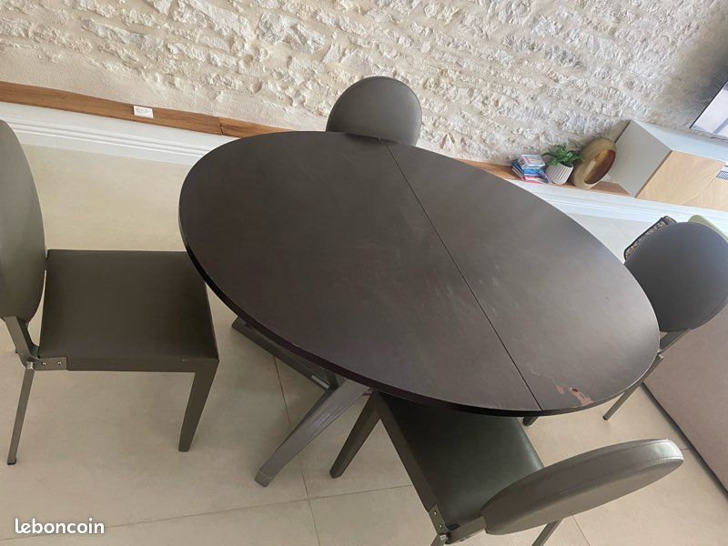 Table ovale extensible Gautier ADULIS (image 3)