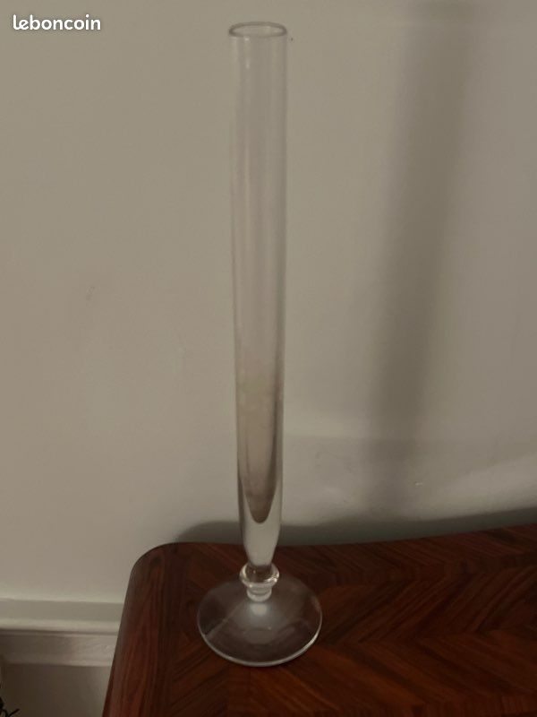 Grand vase soliflore tube baccarat (image 15)