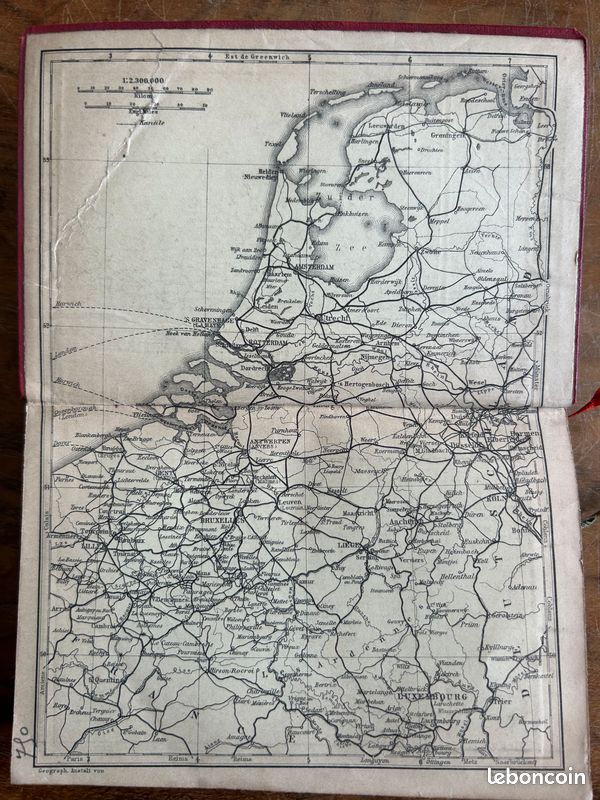 Guide BAEDEKER - BELGIQUE ET HOLLANDE - 1891 (image 8)
