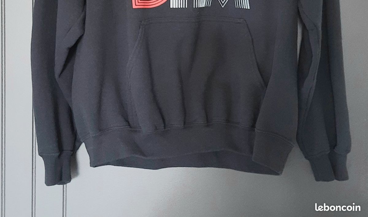 Sweat-shirt unisexe à capuche T.L (image 3)