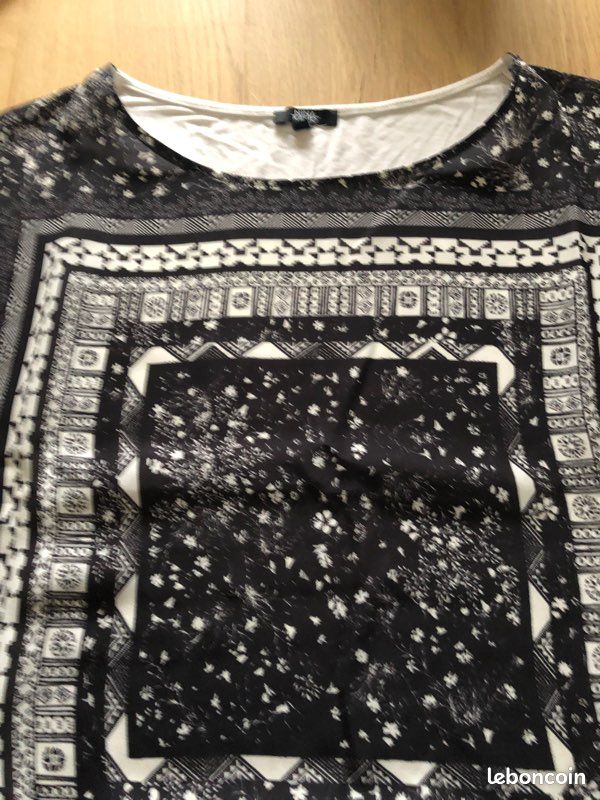 T-shirt imprimé à franges taille 1 (image 3)