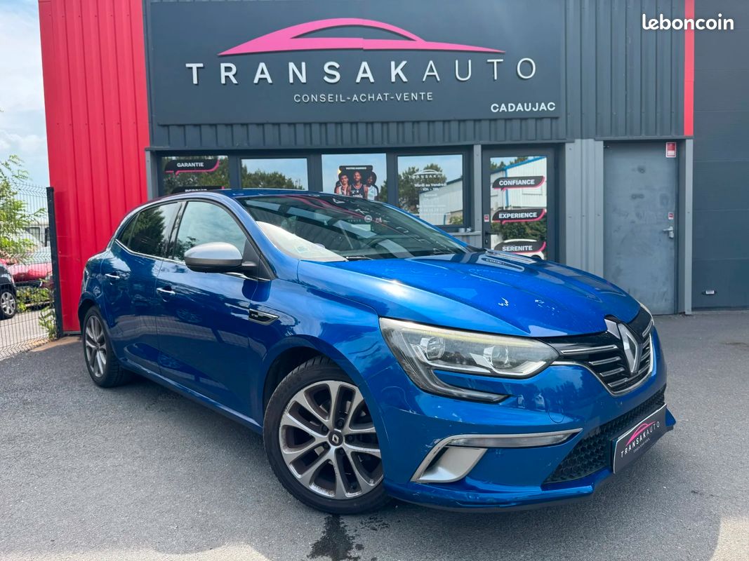 RENAULT MEGANE IV BERLINE TCe 130 Energy GT LINE/ APPLE CARPLAY/ SIEGES SPORT ALCANTARA/TISSU (image 1)