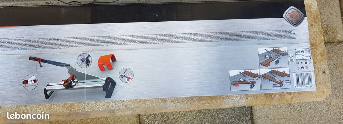 Presse coupante pour sol stratifié et vinyle (image 3)