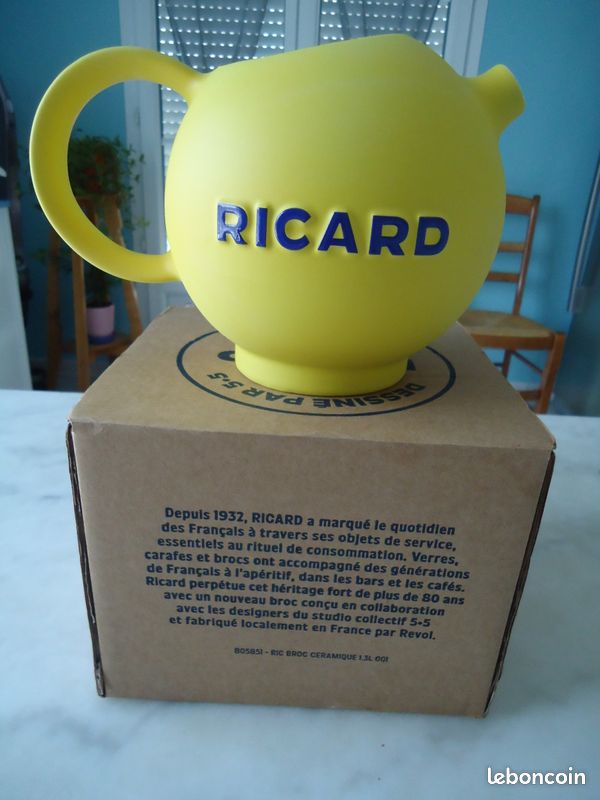 Broc Ricard Collector 1,3 Litres dans son carton d origine neuf jamais ...